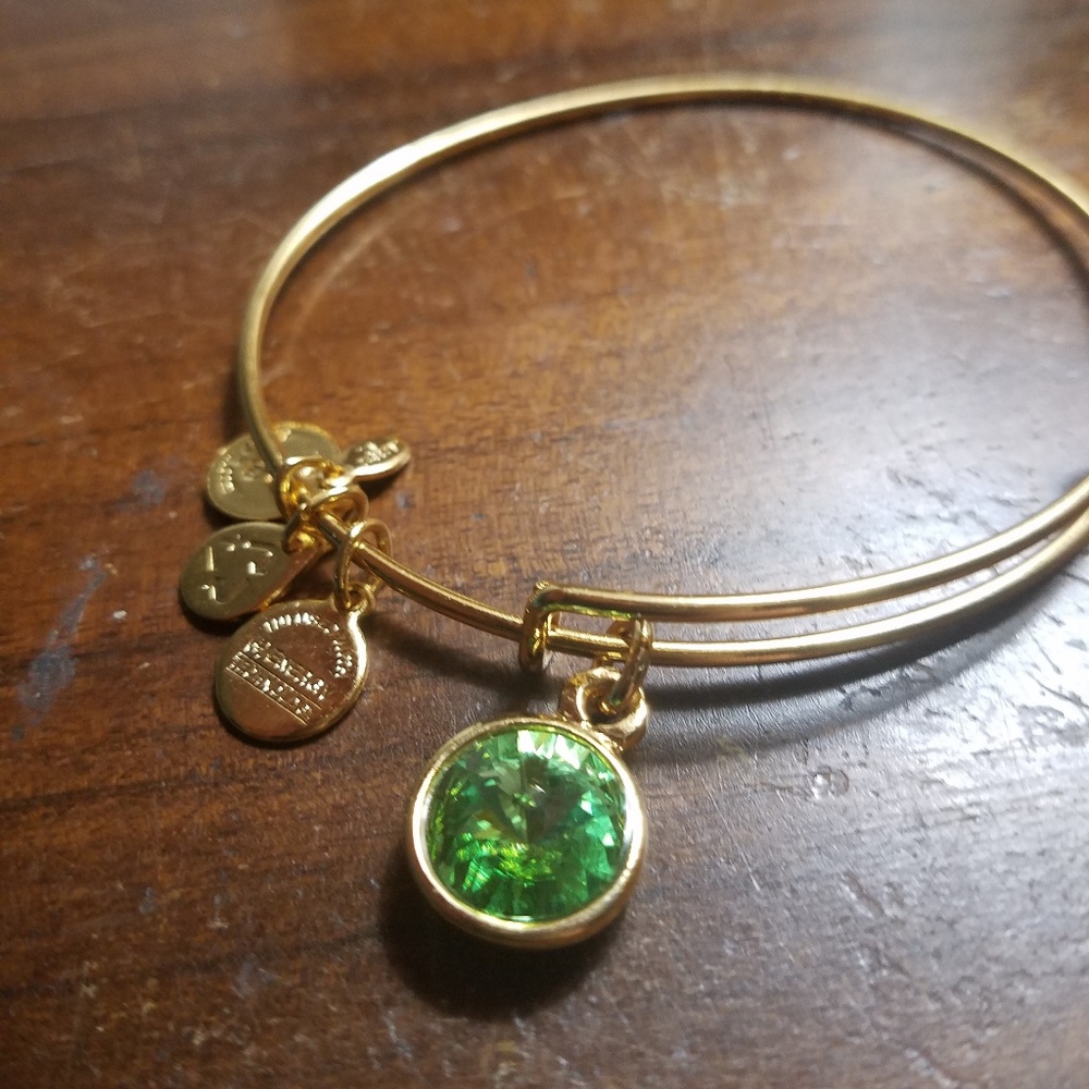 Peridot Alex And Ani Bracelet